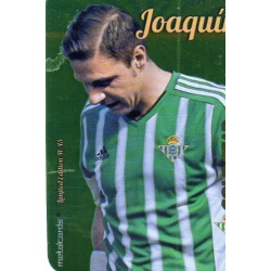 Joaquin Betis Gold Star Brillo Liso Limited Edition Las Fichas Quiz Liga 2016 Official Quiz Game Collection