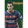 Busquets Barcelona Gold Star Brillo Liso Limited Edition Las Fichas Quiz Liga 2016 Official Quiz Game Collection