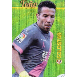 Toño Rayo Vallecano Gold Star Security Limited Edition Las Fichas Quiz Liga 2016 Official Quiz Game Collection