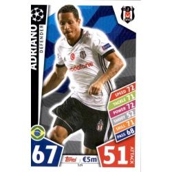 Adriano Besiktas 329 Match Attax Champions 2017-18