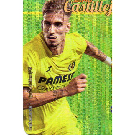 Samu Castillejo Villarreal Gold Star Security Limited Edition Las Fichas Quiz Liga 2016 Official Quiz Game Collection