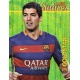 Luis Suárez Barcelona Gold Star Security Limited Edition Las Fichas Quiz Liga 2016 Official Quiz Game Collection