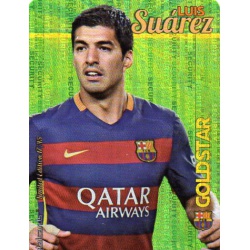 Luis Suárez Barcelona Gold Star Security Limited Edition Las Fichas Quiz Liga 2016 Official Quiz Game Collection
