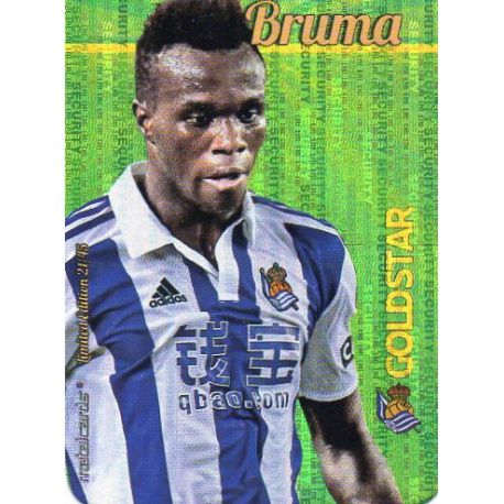 Bruma Real Sociedad Gold Star Security Limited Edition Las Fichas Quiz Liga 2016 Official Quiz Game Collection