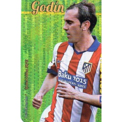 Godin Atlético Madrid Gold Star Security Limited Edition Las Fichas Quiz Liga 2016 Official Quiz Game Collection