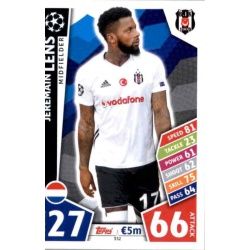 Jeremain Lens Besiktas 332 Match Attax Champions 2017-18