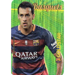 Busquets Barcelona Gold Star Security Limited Edition Las Fichas Quiz Liga 2016 Official Quiz Game Collection