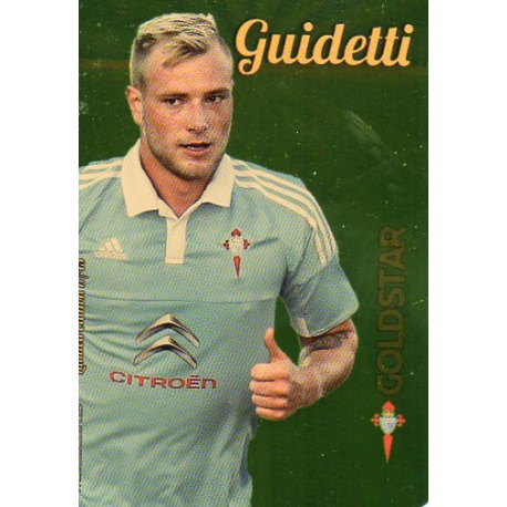 Guidetti Celta Gold Star Dorado Limited Edition Las Fichas Quiz Liga 2016 Official Quiz Game Collection