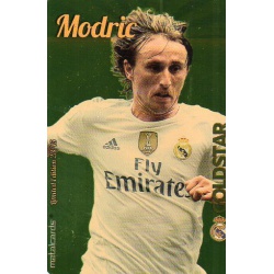 Modric Real Madrid Gold Star Dorado Limited Edition Las Fichas Quiz Liga 2016 Official Quiz Game Collection