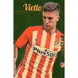 Vietto Atlético Madrid Gold Star Dorado Limited Edition Las Fichas Quiz Liga 2016 Official Quiz Game Collection