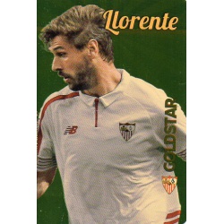 Fernando Llorente Sevilla Gold Star Dorado Limited Edition Las Fichas Quiz Liga 2016 Official Quiz Game Collection