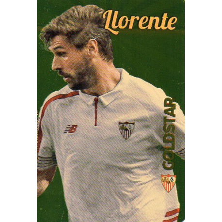 Fernando Llorente Sevilla Gold Star Dorado Limited Edition Las Fichas Quiz Liga 2016 Official Quiz Game Collection
