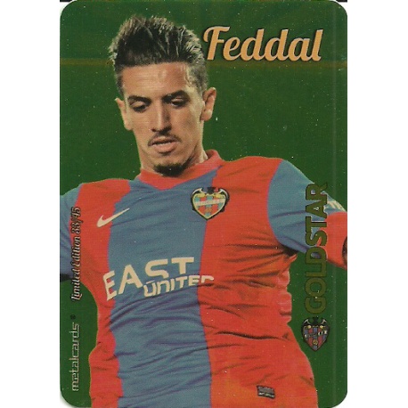 Feddal Levante Gold Star Dorado Limited Edition Las Fichas Quiz Liga 2016 Official Quiz Game Collection