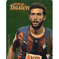 Borja Bastón Eibar Gold Star Dorado Limited Edition Las Fichas Quiz Liga 2016 Official Quiz Game Collection