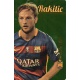 Rakitic Barcelona Gold Star Dorado Limited Edition Las Fichas Quiz Liga 2016 Official Quiz Game Collection
