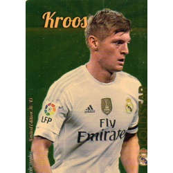 Kroos Real Madrid Gold Star Dorado Limited Edition Las Fichas Quiz Liga 2016 Official Quiz Game Collection