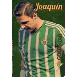 Joaquin Betis Gold Star Dorado Limited Edition Las Fichas Quiz Liga 2016 Official Quiz Game Collection