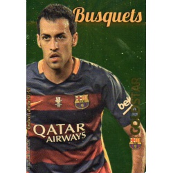 Busquets Barcelona Gold Star Dorado Limited Edition Las Fichas Quiz Liga 2016 Official Quiz Game Collection