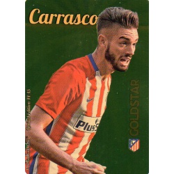Carrasco Atlético Madrid Gold Star Dorado Limited Edition Las Fichas Quiz Liga 2016 Official Quiz Game Collection