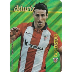 Aduriz Athletic Club Gold Star Rayas Diagonales Limited Edition Las Fichas Quiz Liga 2016 Official Quiz Game Collection