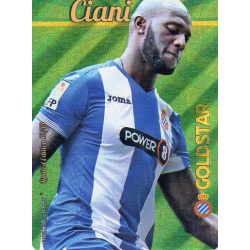 Ciani Espanyol Gold Star Rayas Diagonales Limited Edition Las Fichas Quiz Liga 2016 Official Quiz Game Collection