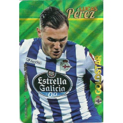 Lucas Pérez Deportivo Gold Star Rayas Diagonales Limited Edition Las Fichas Quiz Liga 2016 Official Quiz Game Collection