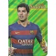 Luis Suárez Barcelona Gold Star Rayas Diagonales Limited Edition Las Fichas Quiz Liga 2016 Official Quiz Game Collection