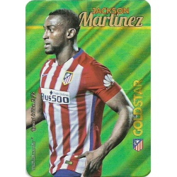 Jackson Martínez Atlético Madrid Gold Star Rayas Diagonales Limited Edition Las Fichas Quiz Liga 2016 Official Quiz Game Collect