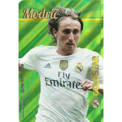 Modric Real Madrid Gold Star Rayas Diagonales Limited Edition Las Fichas Quiz Liga 2016 Official Quiz Game Collection