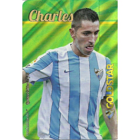 Charles Málaga Gold Star Rayas Diagonales Limited Edition Las Fichas Quiz Liga 2016 Official Quiz Game Collection