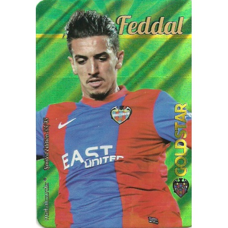 Feddal Levante Gold Star Rayas Diagonales Limited Edition Las Fichas Quiz Liga 2016 Official Quiz Game Collection
