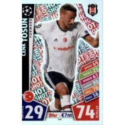 Cenk Tosun - Hot Shot Besiktas 340 Match Attax Champions 2017-18