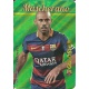 Mascherano Barcelona Gold Star Rayas Diagonales Limited Edition Las Fichas Quiz Liga 2016 Official Quiz Game Collection