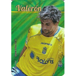 Valerón Las Palmas Gold Star Rayas Diagonales Limited Edition Las Fichas Quiz Liga 2016 Official Quiz Game Collection
