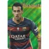 Busquets Barcelona Gold Star Rayas Diagonales Limited Edition Las Fichas Quiz Liga 2016 Official Quiz Game Collection
