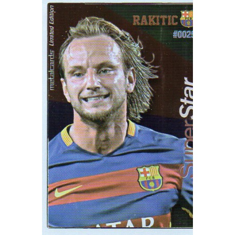 Rakitic Superstar Brillo Barcelona 25 Las Fichas Quiz Liga 2016 Official Quiz Game Collection