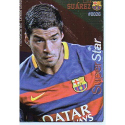 Luis Suárez Superstar Brillo Barcelona 26 Las Fichas Quiz Liga 2016 Official Quiz Game Collection