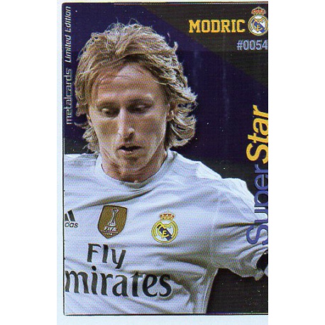 Modric Superstar Brillo Real Madrid 54 Las Fichas Quiz Liga 2016 Official Quiz Game Collection