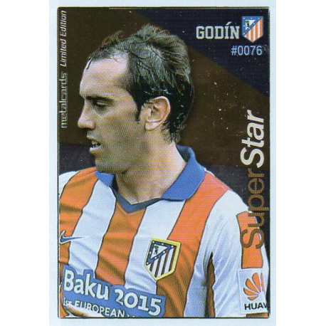 Godin Superstar Brillo Atlético Madrid 76 Las Fichas Quiz Liga 2016 Official Quiz Game Collection