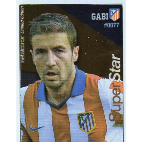 Gabi Superstar Brillo Atlético Madrid 77 Las Fichas Quiz Liga 2016 Official Quiz Game Collection