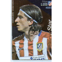 Filipe Luis Superstar Brillo Atlético Madrid 81 Las Fichas Quiz Liga 2016 Official Quiz Game Collection