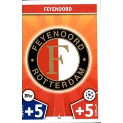 Escudo Feyenoord 343 Match Attax Champions 2017-18