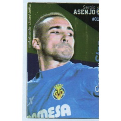 Sergio Asenjo Superstar Brillo Villarreal 157 Las Fichas Quiz Liga 2016 Official Quiz Game Collection