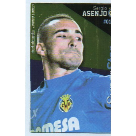 Sergio Asenjo Superstar Brillo Villarreal 157 Las Fichas Quiz Liga 2016 Official Quiz Game Collection