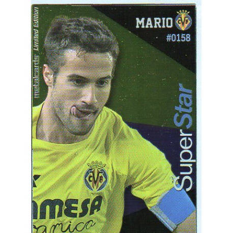 Mario Superstar Brillo Villarreal 158 Las Fichas Quiz Liga 2016 Official Quiz Game Collection