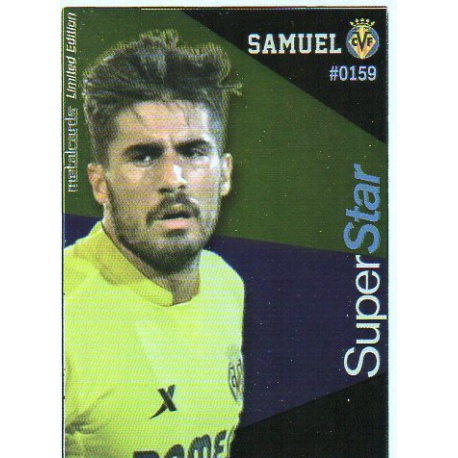 Samuel Superstar Brillo Villarreal 159 Las Fichas Quiz Liga 2016 Official Quiz Game Collection