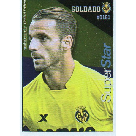 Soldado Superstar Brillo Villarreal 161 Las Fichas Quiz Liga 2016 Official Quiz Game Collection