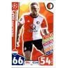 Ridgeciano Haps Feyenoord 345 Match Attax Champions  2017-18