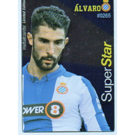Álvaro Superstar Brillo Espanyol 265 Las Fichas Quiz Liga 2016 Official Quiz Game Collection
