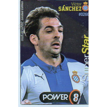 Víctor Sánchez Superstar Brillo Espanyol 266 Las Fichas Quiz Liga 2016 Official Quiz Game Collection